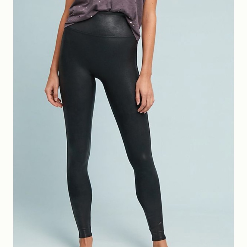 Spanx Faux Leather Leggings
